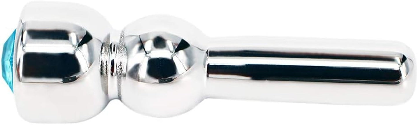 GemPlug Stainless Steel Gem Urethral Sound Penis Plug