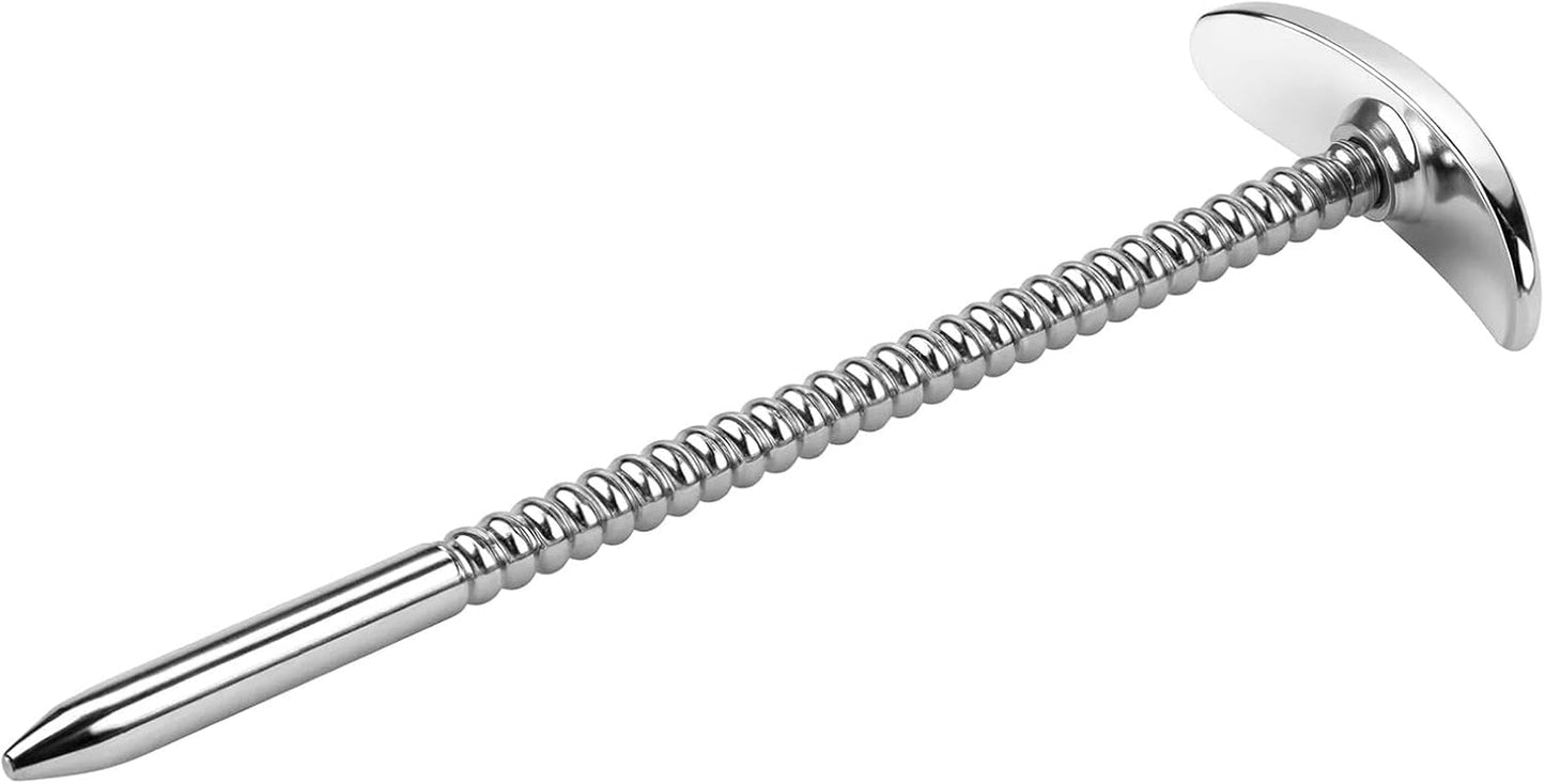 GemRod Stainless Steel Urethral Sound Pink Gem Plug