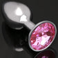 GemTease Small Metal Jewel Butt Plug for Beginners