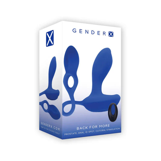 GenderX Back For More Wearable Multi-Stimulator: Prostate, G-Spot, and Anal Play