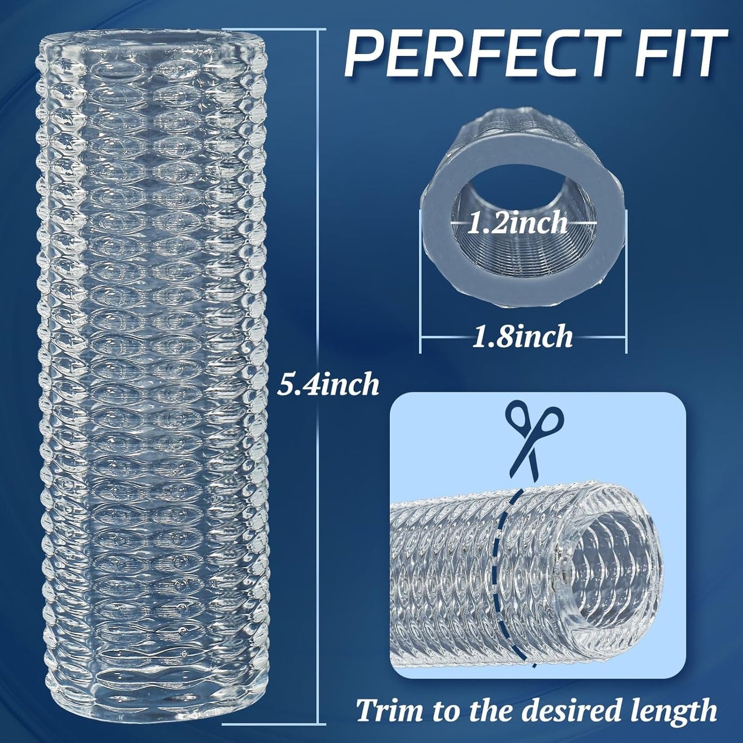 Funda Potenciadora del Grosor del Pene Recortable GirthForge