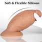 GirthMonarch Dildo de 7.5" Extra Grueso con Base de Succión