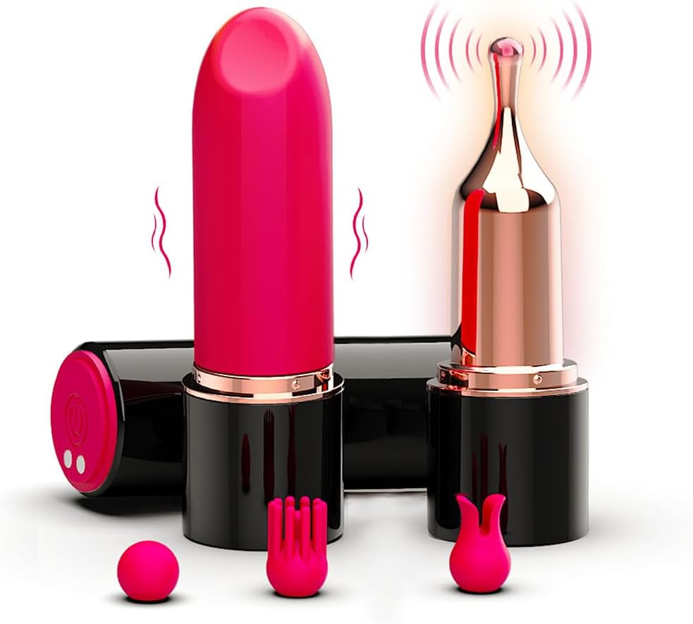 GlamVibe Vibrador labial 4-Play