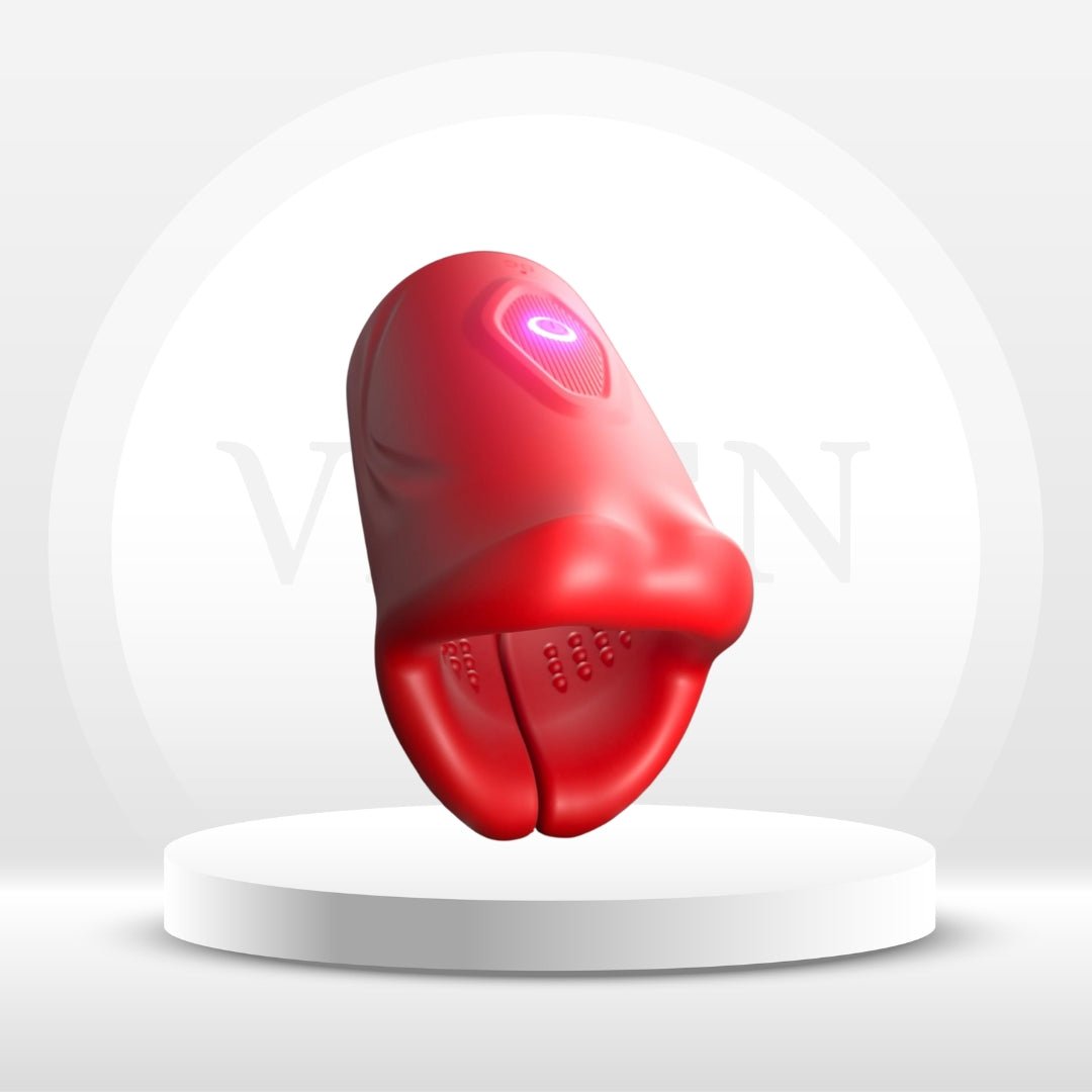 GlansMax Vibrador y Entrenador de Pene 2 en 1
