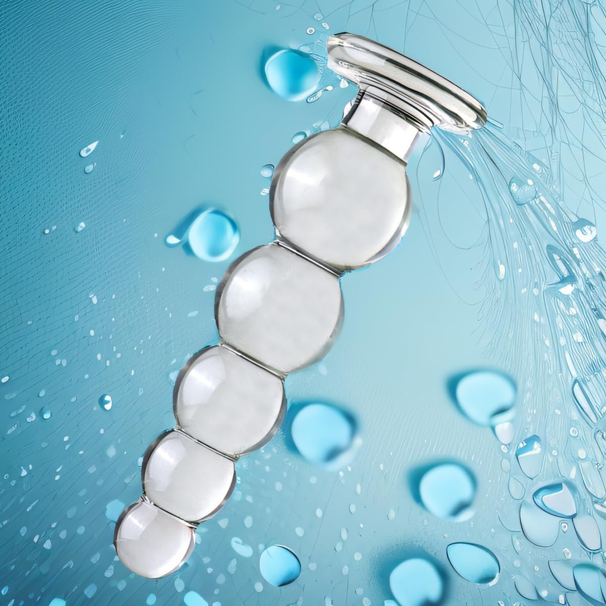 GlideBeads tapón anal de cristal