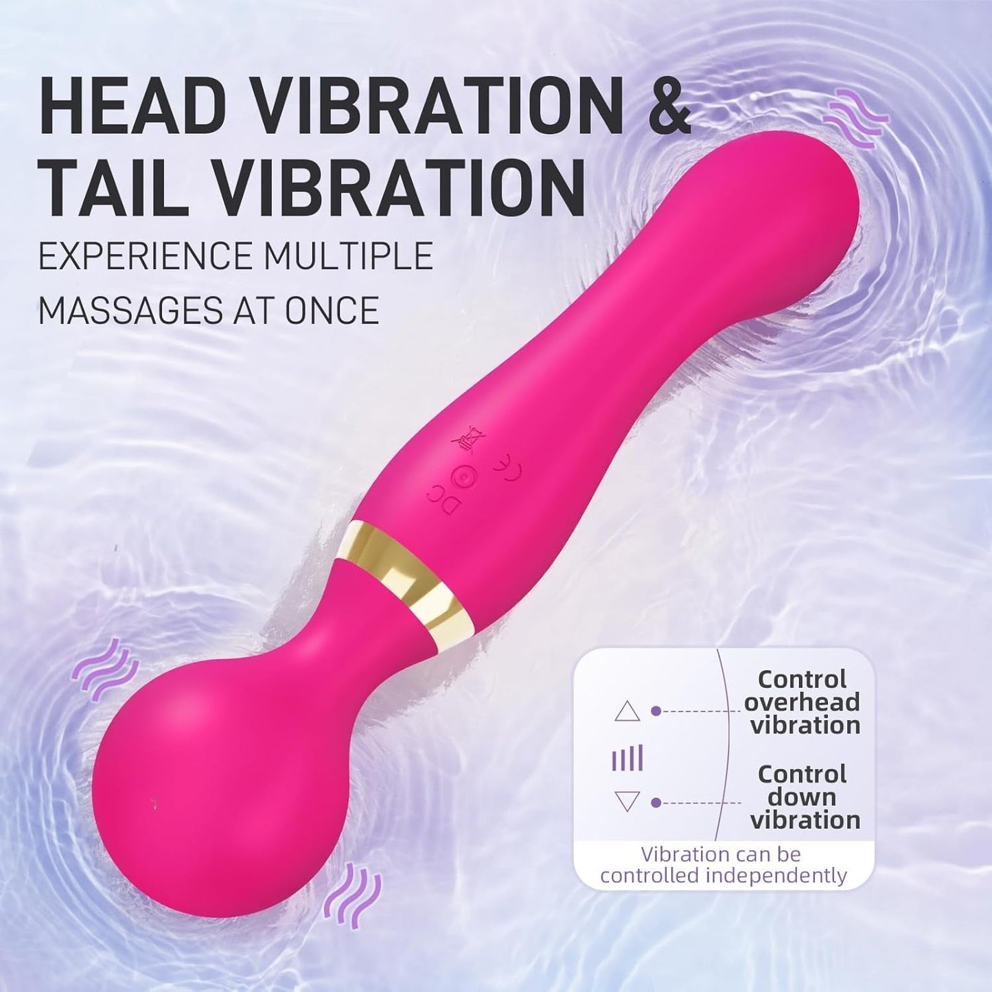 Vibrador Recargable GlideForce para el Punto G