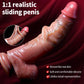 GlideReal – 8.5” Extra Skin Dildo