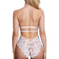Seductive Scalloped Lace Teddy Lingerie