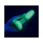b-Vibe Limited Edition Asstronaut Juego Anal que Brilla en la Oscuridad