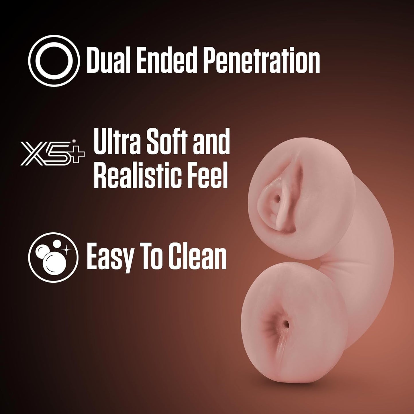 GlowGrip Masturbador de bolsillo para hombre que brilla en la oscuridad