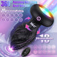 GlowMonster Vibrador anal giratorio 360° con control por aplicación