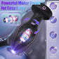 GlowMonster Vibrador anal giratorio 360° con control por aplicación