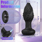 GlowMonster Vibrador anal giratorio 360° con control por aplicación