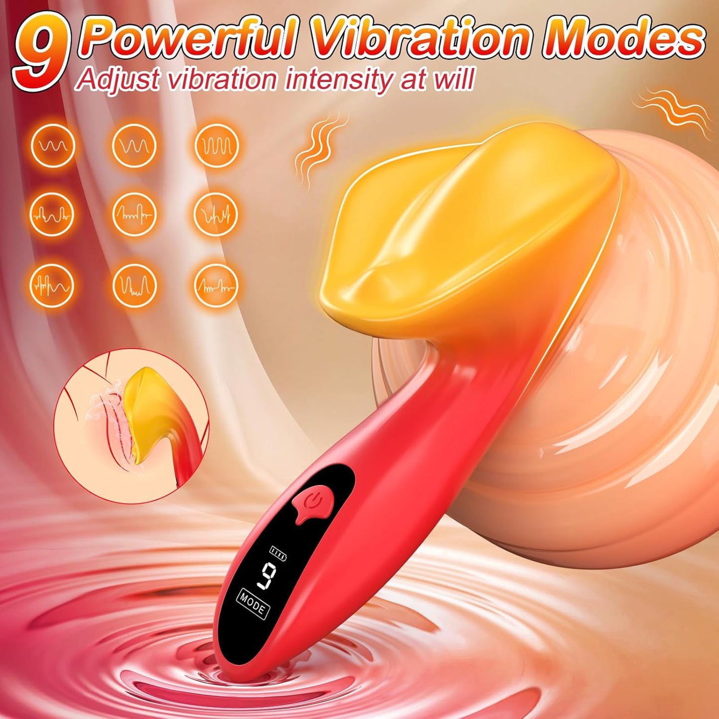 GlowPulse Vibrador Inteligente de Clítoris y Vulva