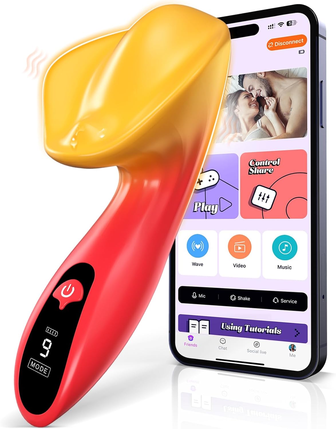GlowPulse Vibrador Inteligente de Clítoris y Vulva