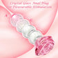 Cuentas anales de cristal GlowRose