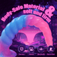 GlowSerpent Spiral Glow Anal Dildo | Strong Suction Cup