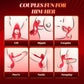 GoldenKiss Vibrating Cock Ring Licking 4 Motors 7 Modes