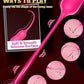 Vibrador uretral bañado en oro GoldRush