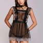 Mesh Babydoll Maid