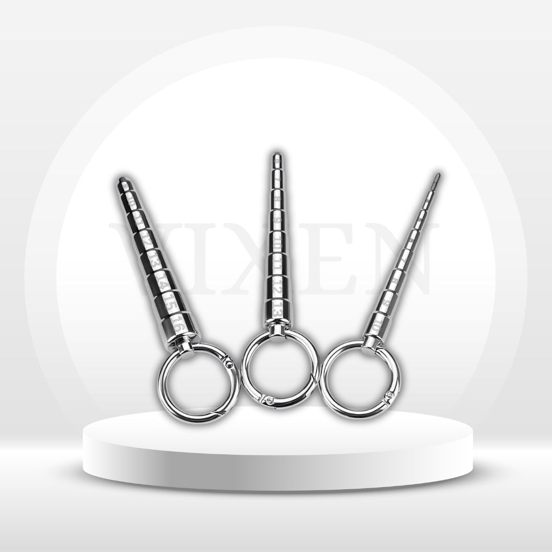 GradePro 3-Piece Graduated Steel Urethral Sound Set