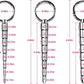 GradePro 3-Piece Graduated Steel Urethral Sound Set