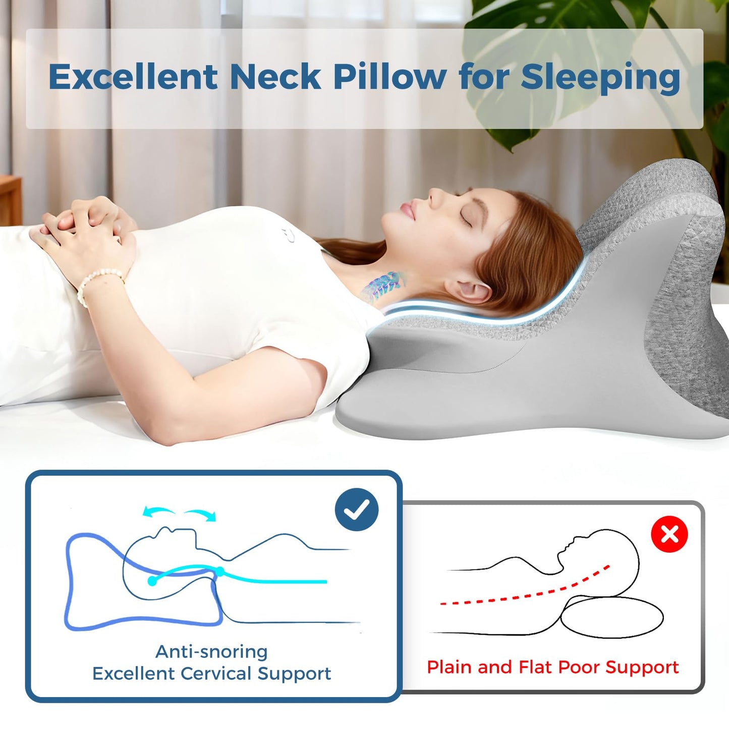 Almohada triangular de posicionamiento íntimo para parejas gris