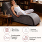Chaise de terciopelo gris para una experiencia íntima