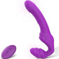 Vibrador de dildo sin tirantes ergonómico GrindFit