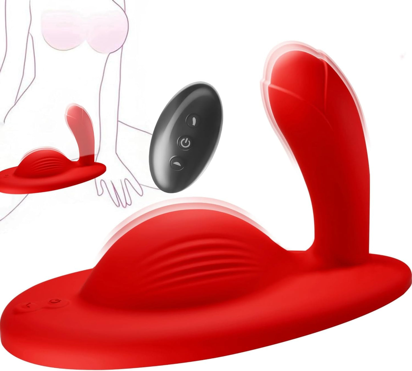 Vibrador montable con propulsión GrindWave