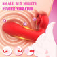 GripBloom Dual-Finger Rose Vibrator