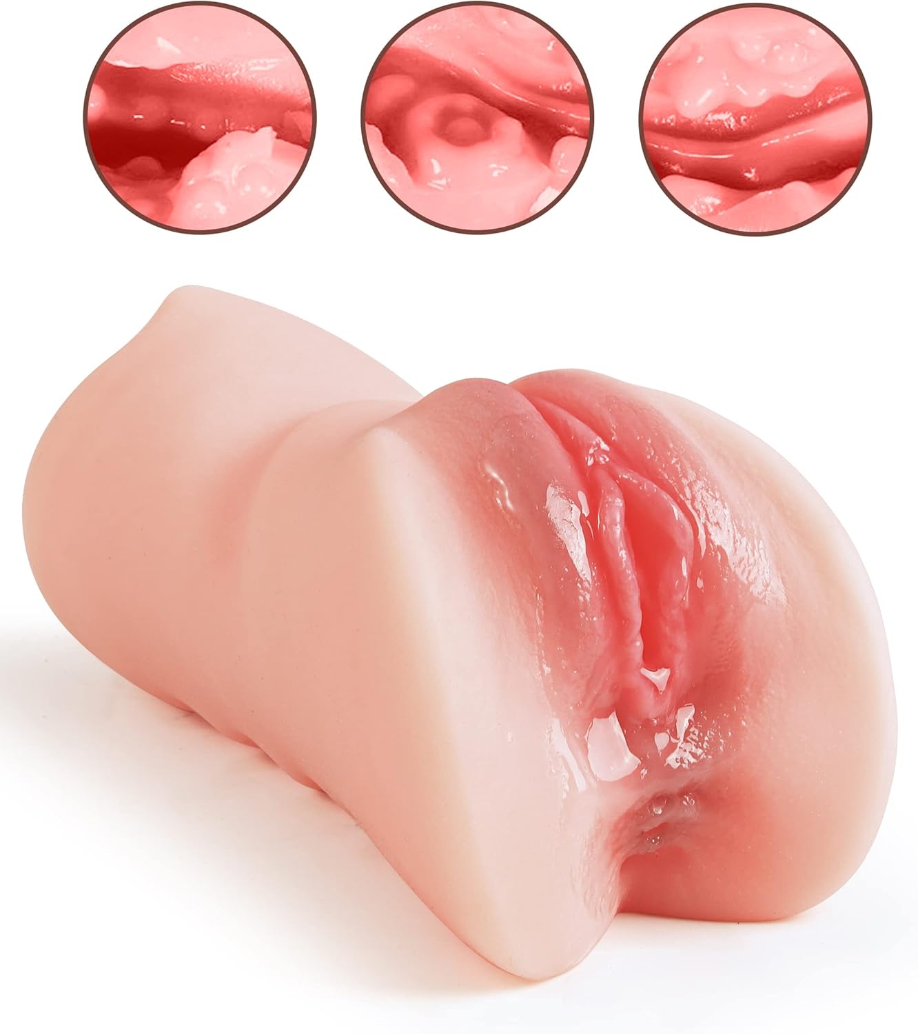 Masturbador GripMate 3 en 1 RealFeel Pocket Pussy