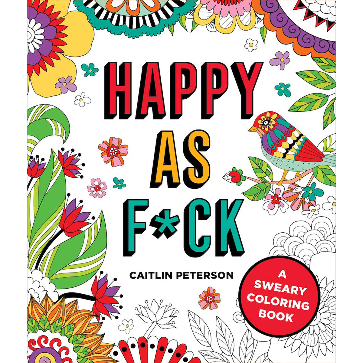 Libro para colorear Jodidamente Feliz