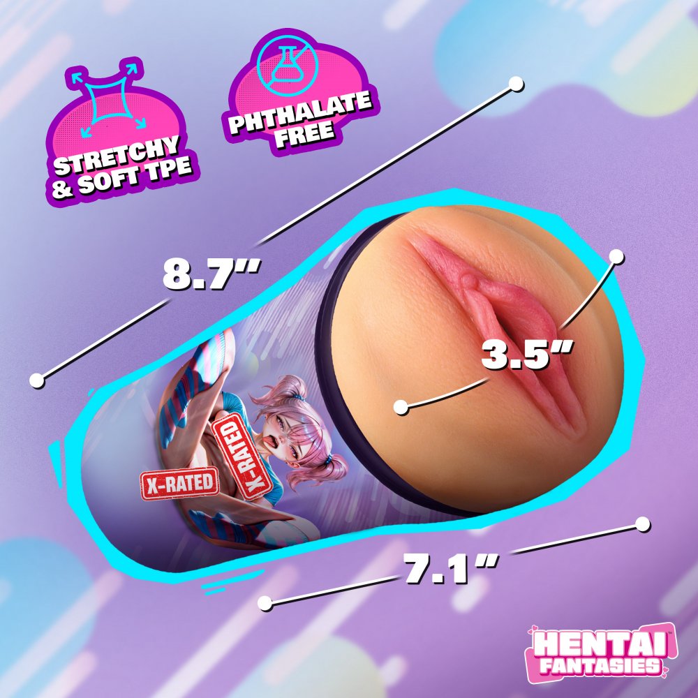 Fantasías Hentai Haruka la Chica Gamer Masturbadora de Coños