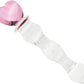 HeartRipple Glass Pleasure Wand