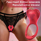 HeartRush Heart-Shaped Couples Wearable Clit Vibrator