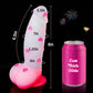 HeartThrob 8" Thick Clear Fantasy Heart Dildo