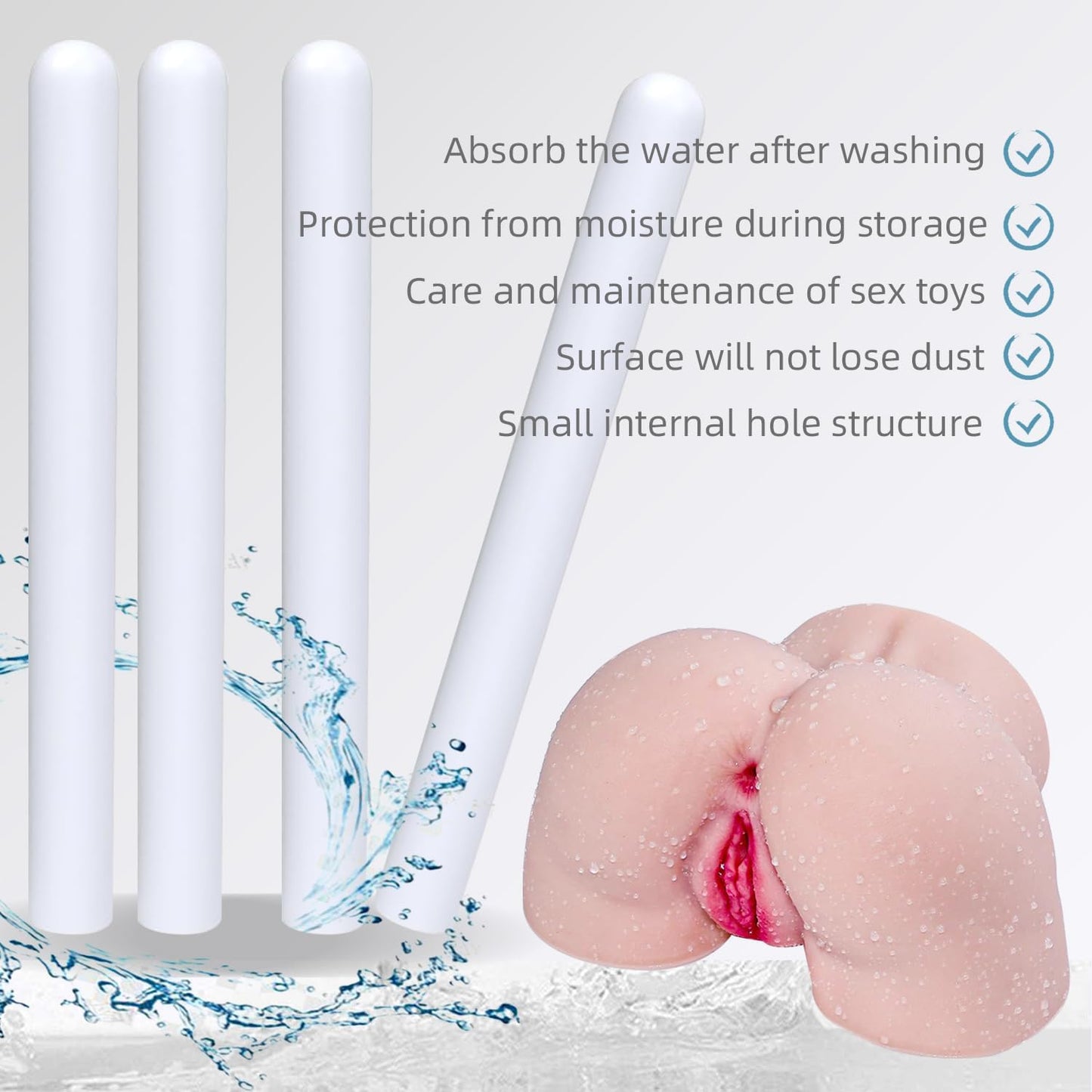 HeatFlex Duo – Varillas calefactoras USB 2 en 1 para masturbadores