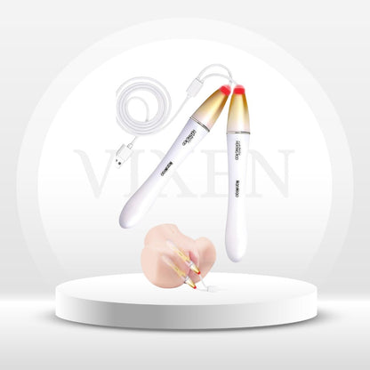 HeatFlex Duo – Varillas calefactoras USB 2 en 1 para masturbadores