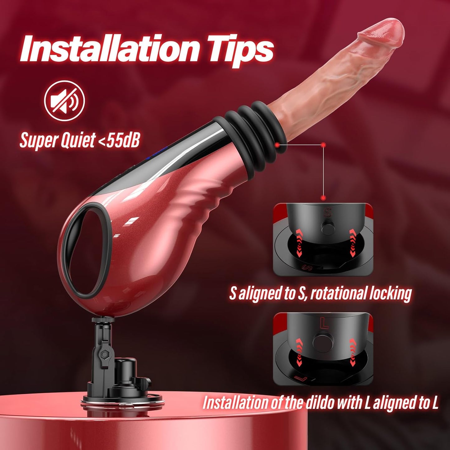 Máquina sexual HeatRide Power Thrust