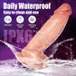 Calentador HeatTitan Enorme Empuje Vibrador Dildo