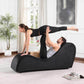 Chaise lounge de lujo negro resistente para la intimidad