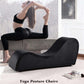 Chaise lounge de lujo negro resistente para la intimidad