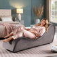 Chaise Longue de Luxe Intimité Gris Robuste