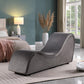 Chaise Longue de Luxe Intimité Gris Robuste