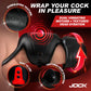 Masturbador de silicona JOCK Helmet Humper con rotación y vibración