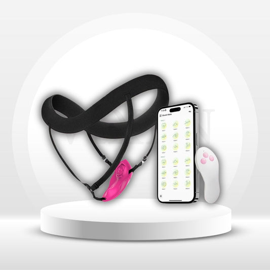 HiddenPetal Wearable Panty Vibrator Rose 10 Modes