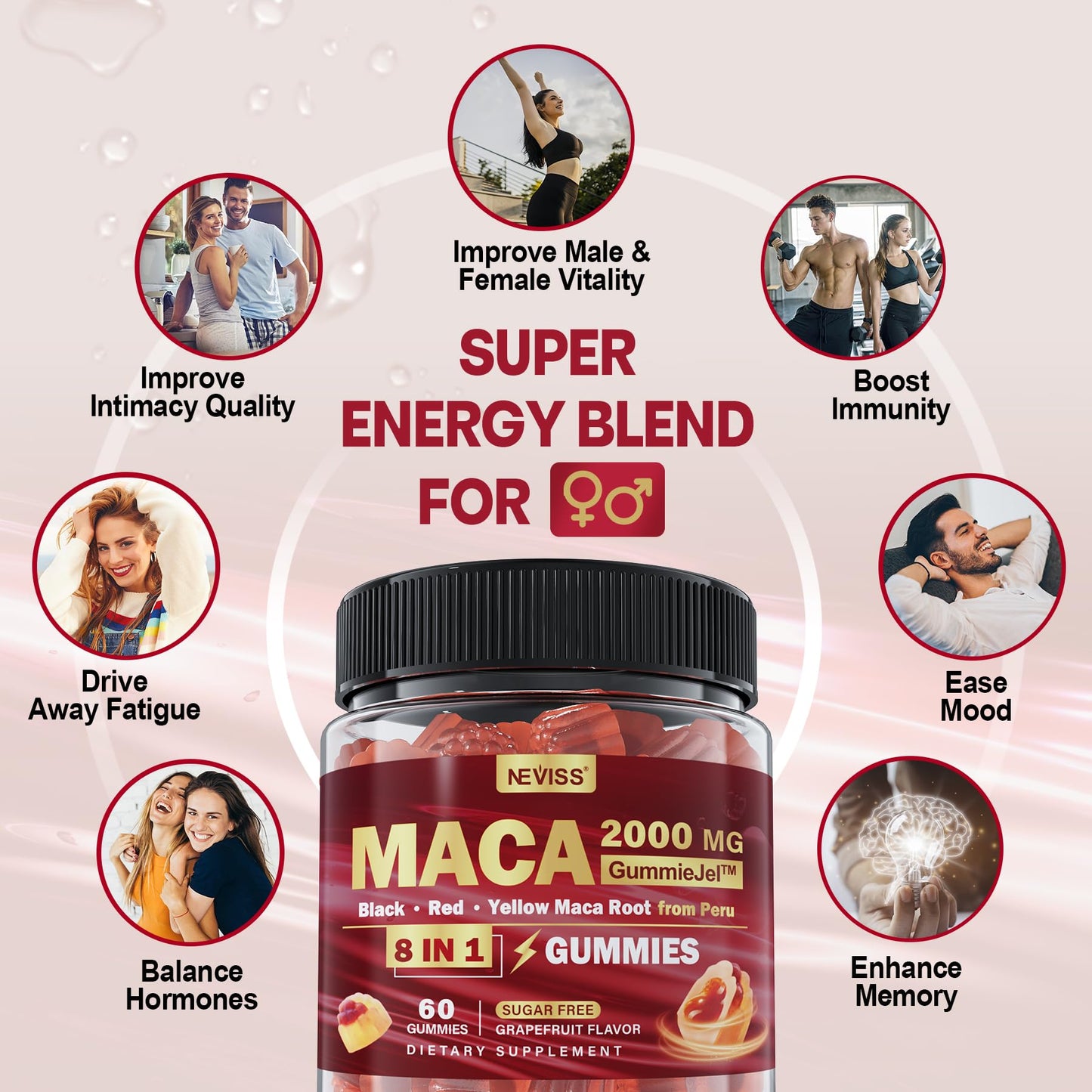 High-Potency Maca Libido Gummies