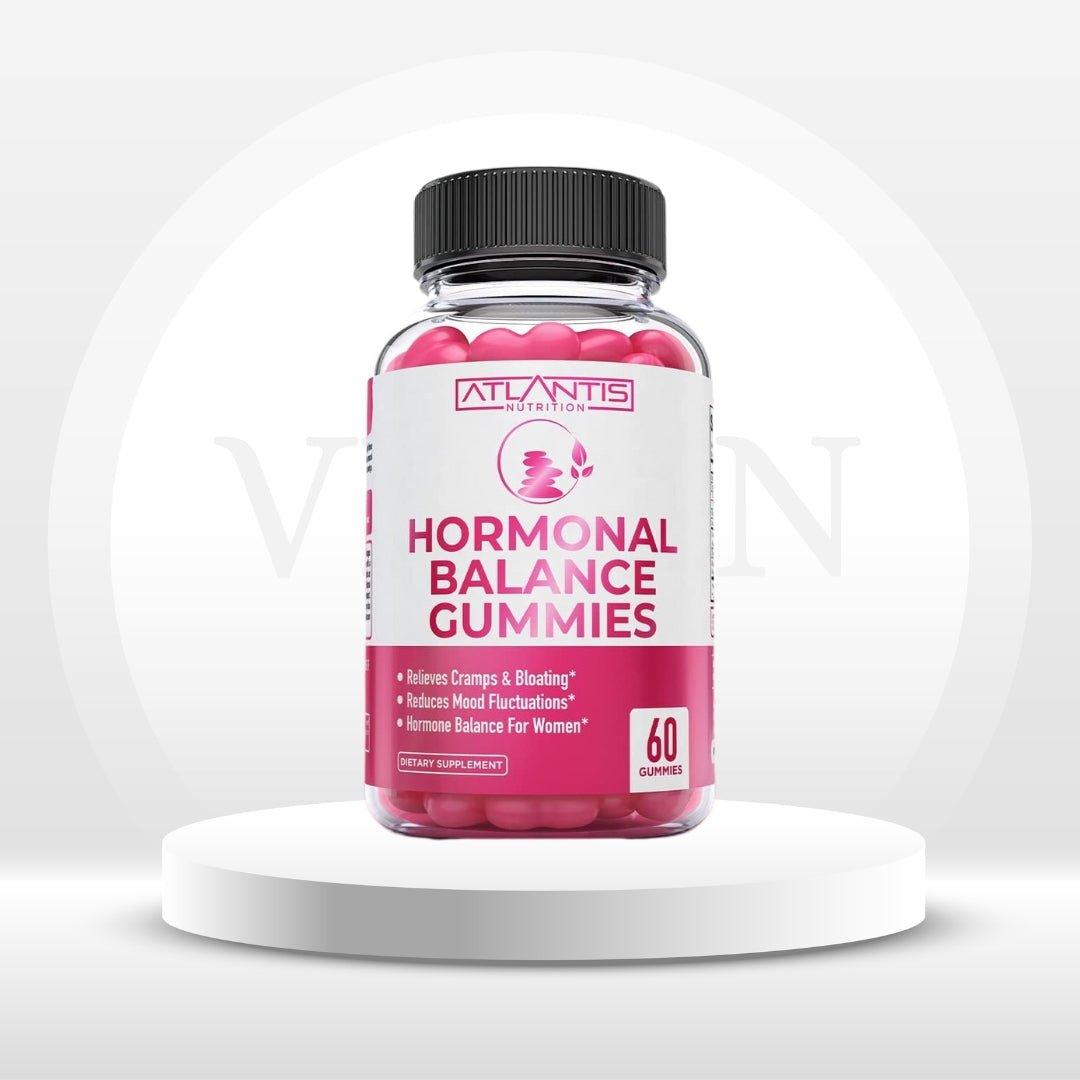 Équilibre Hormonal & Gommes Anti-SPM – Soutien à l'Humeur et aux Crampes
