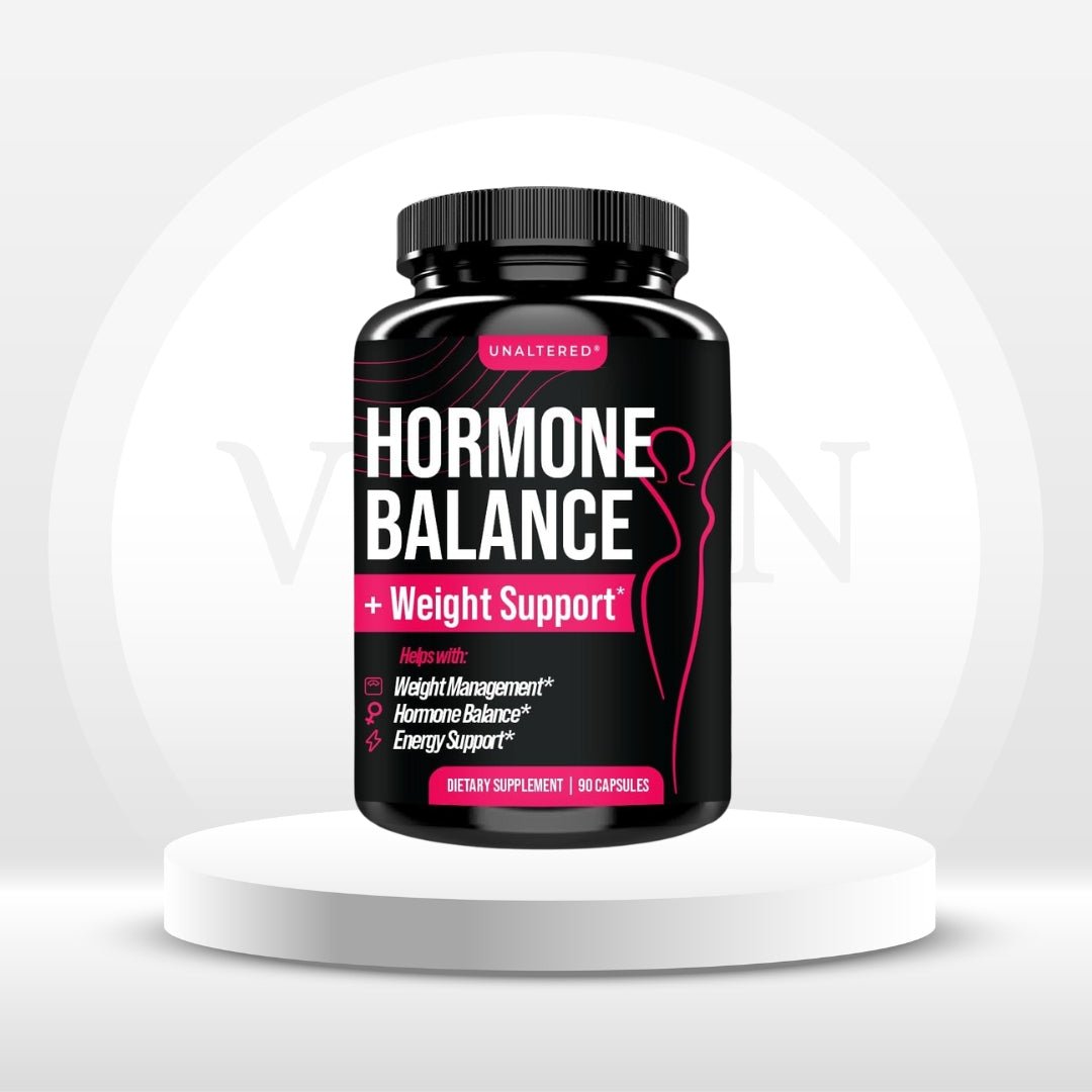 Equilibrio Hormonal para Mujeres – Soporte para el Peso y el Bienestar, 90 Cápsulas